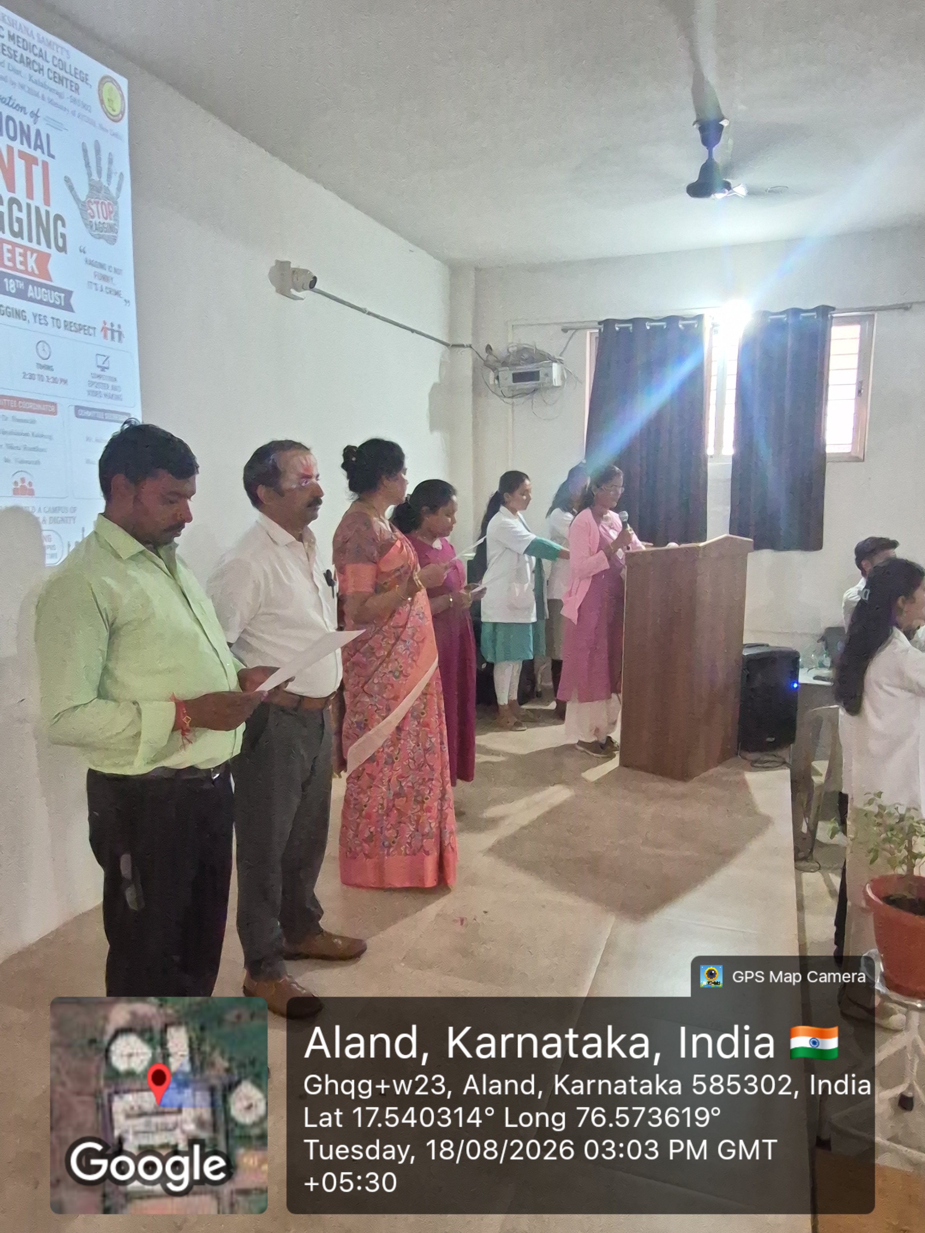 Celebration Of National Anti Ragging Week